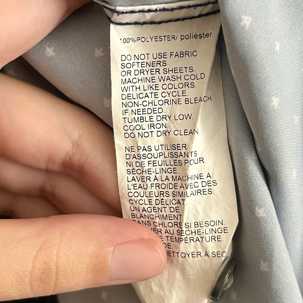 Perry Ellis Short Sleeve Button Down - Picture 7 of 8